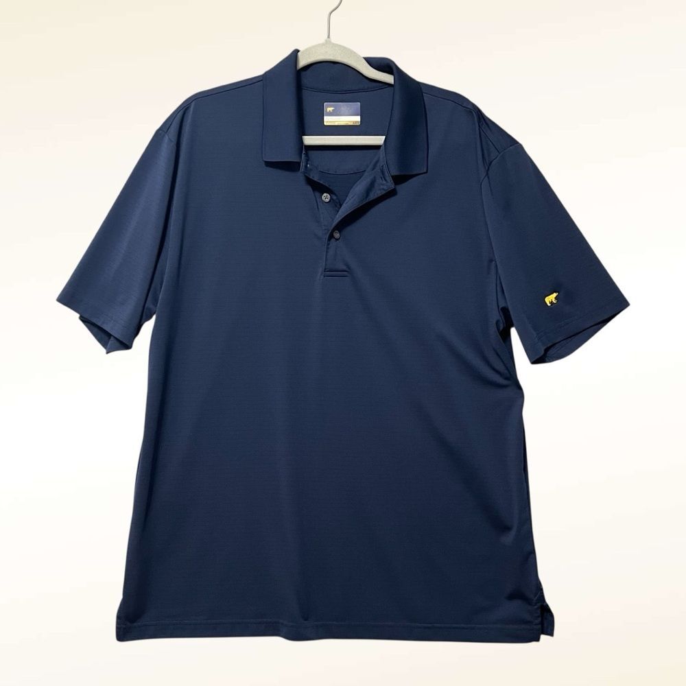 Jack Nicklaus Navy Polo Size XL Short Sleeve Golf Casual